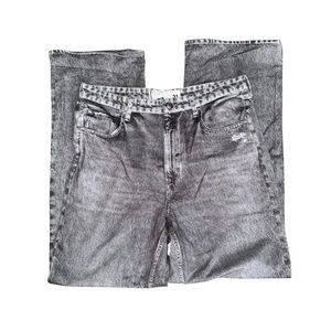 RAG & BONE Miramar Shea High Rise Full Relaxed Jeans in Raven size 31 NWT